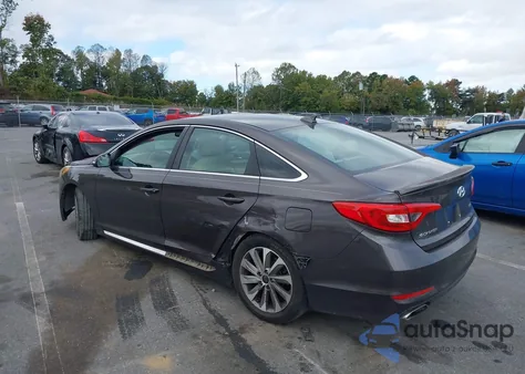 2015 Hyundai Sonata Sport from USA, damaged, VIN 5NPE34AF4FH022103